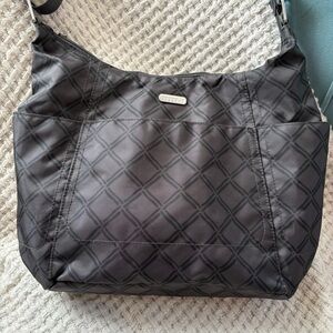 Baggallini Hobo Tote Travel Bag in Charcoal link 10x14x5"
